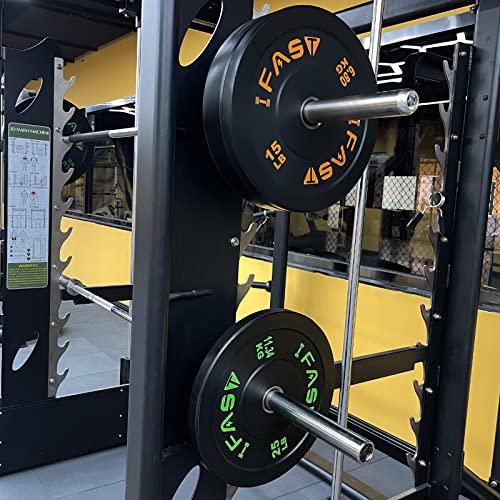 IFAST Home Gym 370LB Olympic Weight Set with 7Ft Barbell Bar