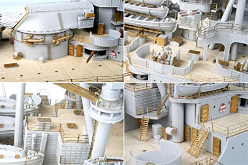 MK.1 Design 1:200 USS BB-39 Arizona Detail-up Parts DX.II Pack Multicolor