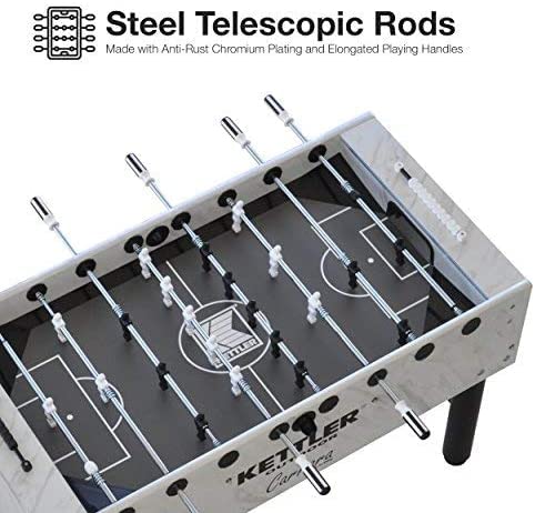 KETTLER Carrara Outdoor Foosball Table Black