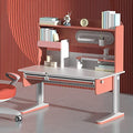 FCD Adjustable Height Ergonomic Kids Study Desk Red