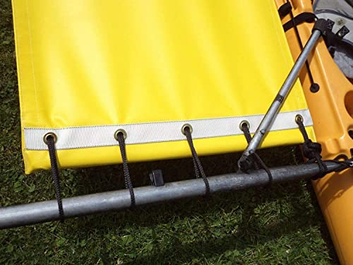 Generic Kayak Side Trampoline Yellow - Hobie Adventure Island 2014 and Earlier