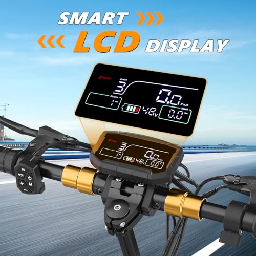 iENYRID Adults Electric Scooter 800W Motor Offroad Black