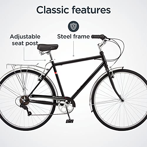 Schwinn Wayfarer Adult Hybrid Bike Black