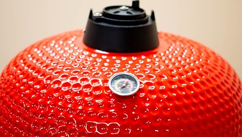 Comfortbilt 23" Kamado Ceramic Grill Charcoal Smoker Red