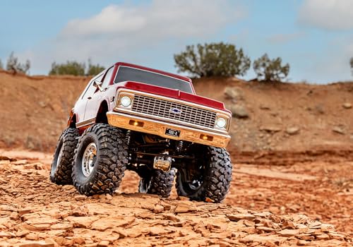 Traxxas TRX-4 1972 Chevy K5 Blazer High Trail 1/10 4WD Crawler Red