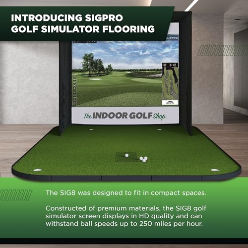 The Indoor Golf Shop SIG12 Simulator Flooring
