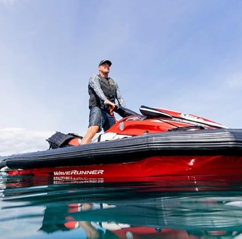 BOZHOUYUPIN Inflatable Jet Ski Fender Rib Kit 325x178x20cm Black