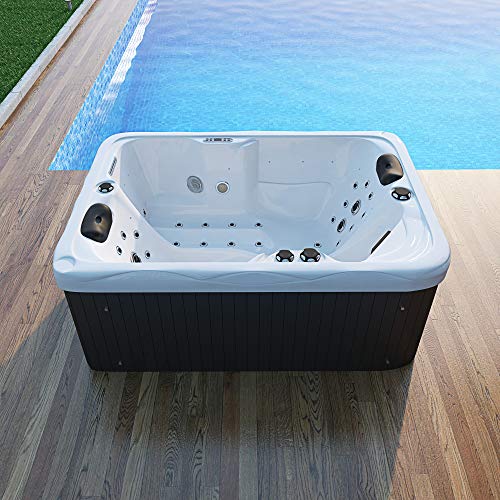 SymbolicSpas Two Person Outdoor Hydrotherapy Bathtub Whirlpool SPA SYM6012A