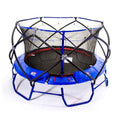 Monxter Titan XT8 Outdoor Kids Trampoline with Safety Enclosure 15FT Round Blue