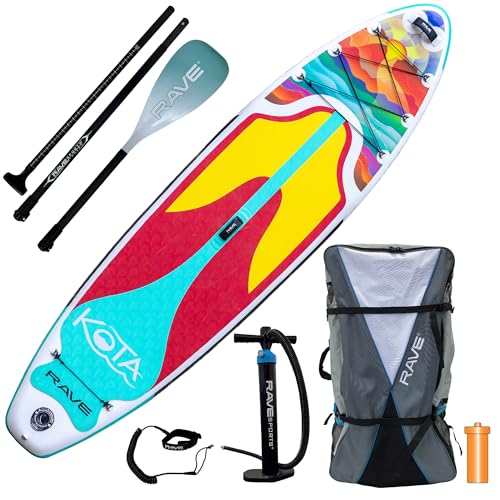 RAVE Sports Kota iSUP 10'6" Stand-Up Paddleboard Canyon