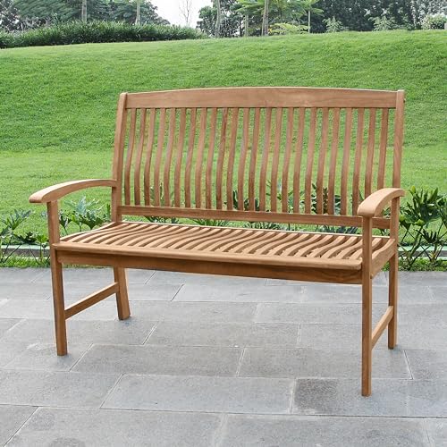 Cambridge Casual Caterina Teak Wood 6-Piece Outdoor Dining Set with Bench