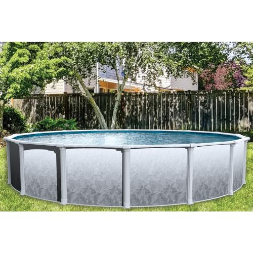 In The Swim 21' Round Above Ground Pool Weekender Plus Package Multi-Colored