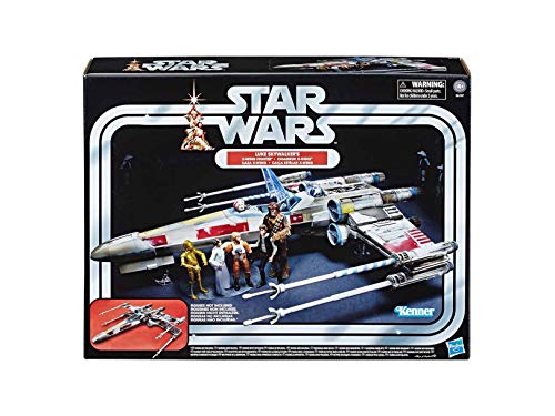 STAR WARS Vintage Luke Skywalker Red 5 X-Wing Fighter 3.75-Inch Scale Vehicle Red