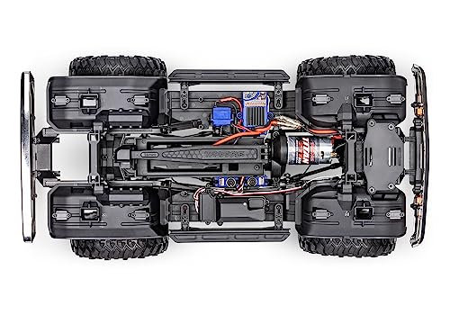 Traxxas TRX-4 High Trail Edition 4X4 Crawler 1972 Chevrolet Blazer Body Black