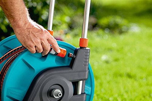 Gardena 8001-U Garden Hose Cart with 65-Foot Hose 196-Foot Capacity