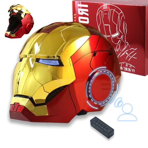 Tarrshiney Electronic Mark 5 Helmet with Voice Control & LED Eyes Gold