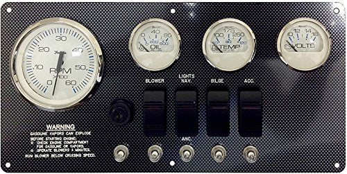 Marine Inboard/Inboard-Outboard Instrument Panel