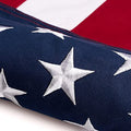 DANF FLAG American Flag 30x50 ft Super Tough Tearproof Spun Polyester