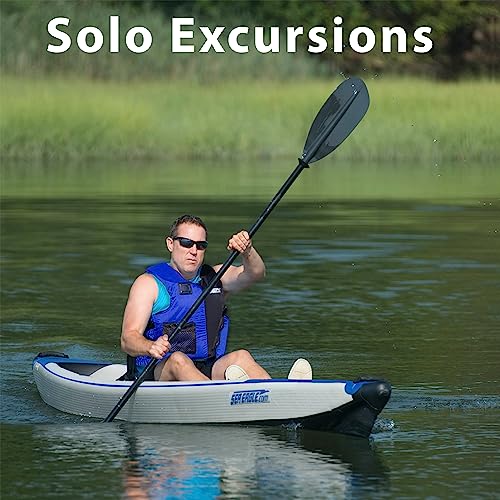 Sea Eagle Razorlite 393rl Inflatable Kayak Pro Carbon Solo Package Blue/White