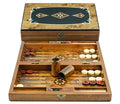 Studio Anne Carlton Luxury Classic Backgammon Board Set Medium 13.8 Inches