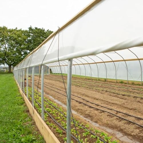 Farm Plastic Supply Clear 6 Mil Vapor Barrier Greenhouse Plastic Sheeting 40' x 120'