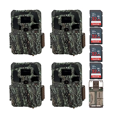 Browning Trail Camera Dark Ops Pro X Cellular Game Camera Bundle with Infrared Night Vision, Memory Card & USB Reader