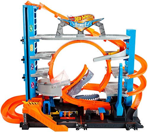 Hot Wheels City Ultimate Garage Shark Attack Orange