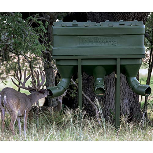 Texas Hunter Products 2000lb Xtreme Protein Feeder Model XPF2000 Hunter Green