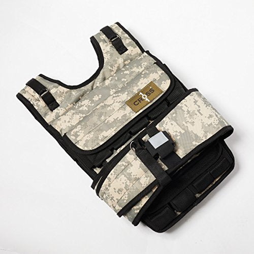 CROSS101 Adjustable Weighted Vest Camouflage