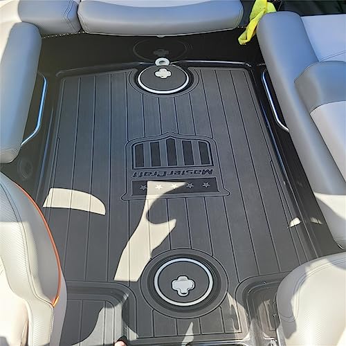 Zomanon Boat EVA Faux Teak Decking Floor Mat for 2011 Mastercraft X25 Swim Platform Cockpit Pad - Multiple Color Options