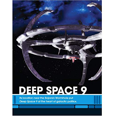 Eaglemoss Star Trek Starships Figure & Magazine Special #1 DS9 Space Station