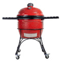 Kamado Joe Big Joe Series I 24-Inch Ceramic Charcoal Grill and Smoker Blaze Red