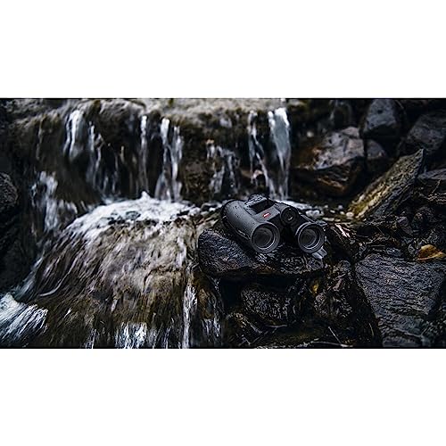 Leica 8x42 Geovid Pro Rangefinder Binoculars Black with Tripod Adapter, Backpack, Monopod, Cleaning Kit, 2 x Cap Keeper