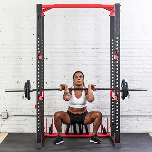 Lifeline Olympic Weight Plate Set with Bar and Collars Black