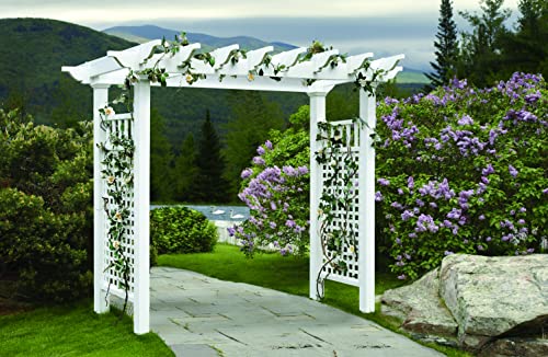 Vita Fairfield Grande Vinyl Arbor 111"x86" White