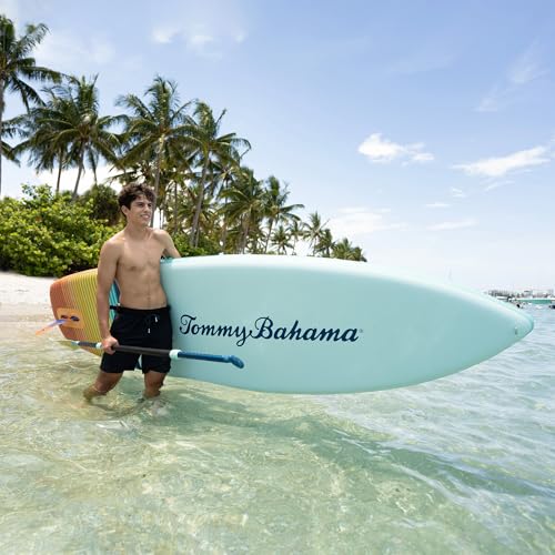 ISLE Surf and SUP Inflatable Hybrid Kayak-Paddle Board Bundle Sunset