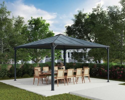 Palram Canopia Palermo 4300 Gazebo Gray