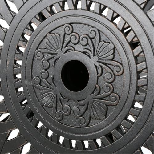 Afuera Living Outdoor 5 Piece Cast Aluminum Bar Set Copper