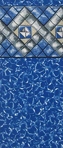 Smartline Oval Manor Pool Liner Beaded Style 48-Inch Wall 25 Gauge