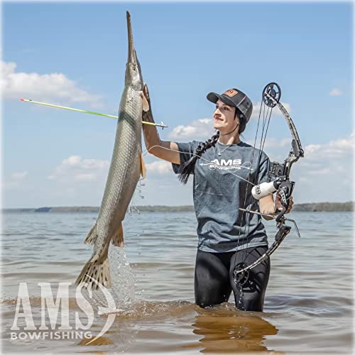 AMS Bowfishing Hooligan V2 Bowfishing Bow Kit Grey