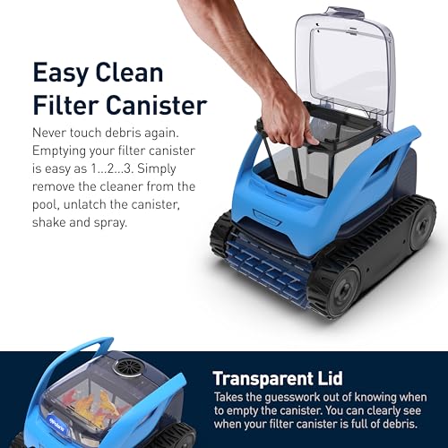 Polaris Pixel Compact Cordless Robotic Pool Cleaner Blue