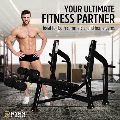 RYAN SHERWOOD Olympic Decline Bench Press Black