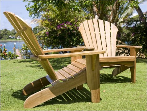 Douglas Nance Atlantic Adirondack Chair Natural