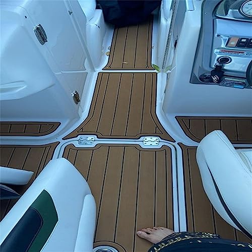 Valman Boat EVA Faux Teak Decking Floor Mat for 2006 Monterey 234FS Swim Platform - Color Options Available