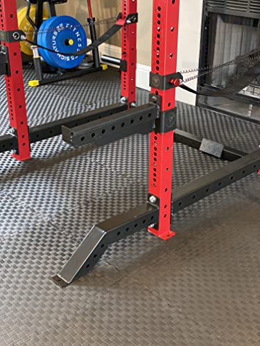 Signature Fitness SF-3 Power Cage Squat Rack Red