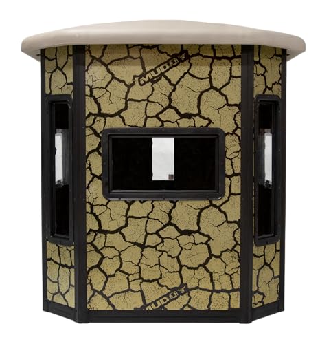 MUDDY Bull XL Box Blind Steel Wall Construction Cracked Mud Camo Multi