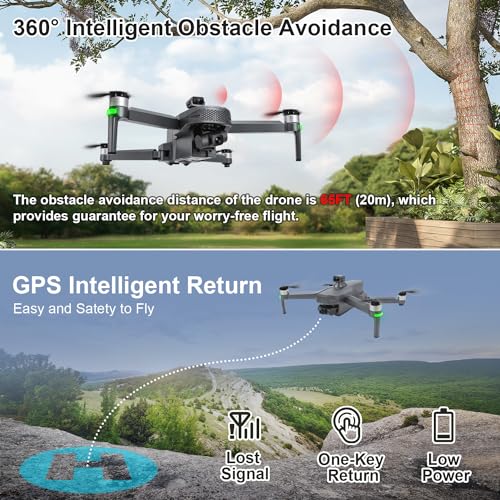 XiL 4K Camera Drone 9800ft FPV Long Range Quadcopter