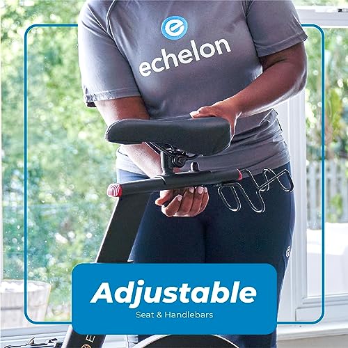 Echelon Fitness Exercise Bike Smart Connect Magnetic Resistance Black