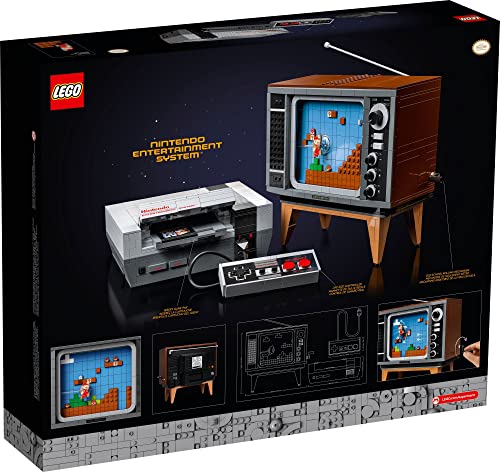 LEGO Super Mario Nintendo Entertainment System 71374 Building Set Multicolor