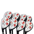 Majek Ladies Hybrid Golf Clubs Set Black
